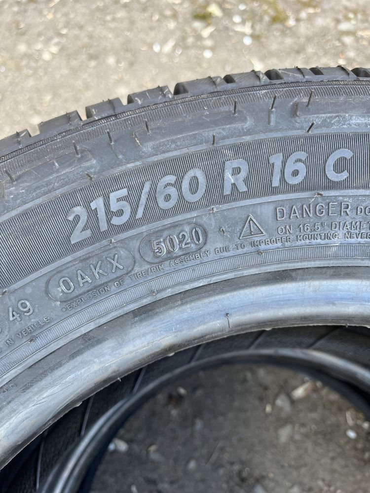 Продам шини - 215/60 R16 C - Michelin Agilis 3. - Нові-