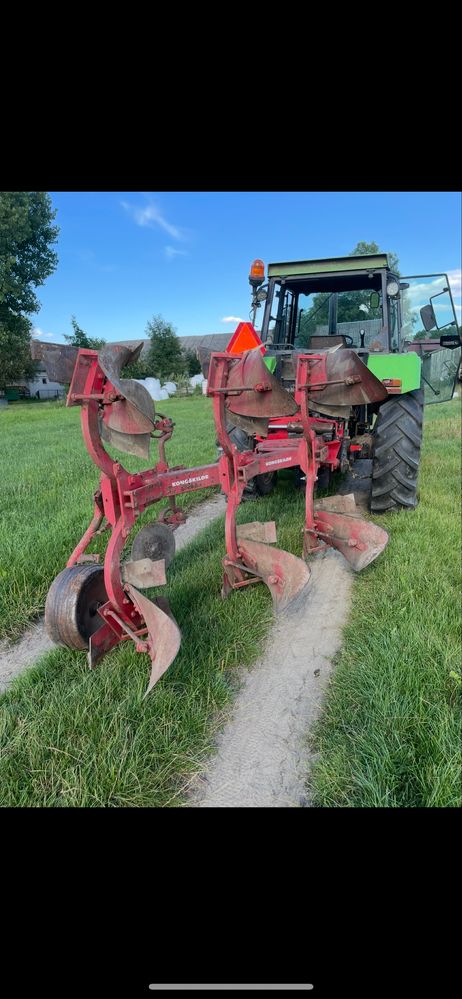 Pług obrotowy 3 skibowy Kongskilde