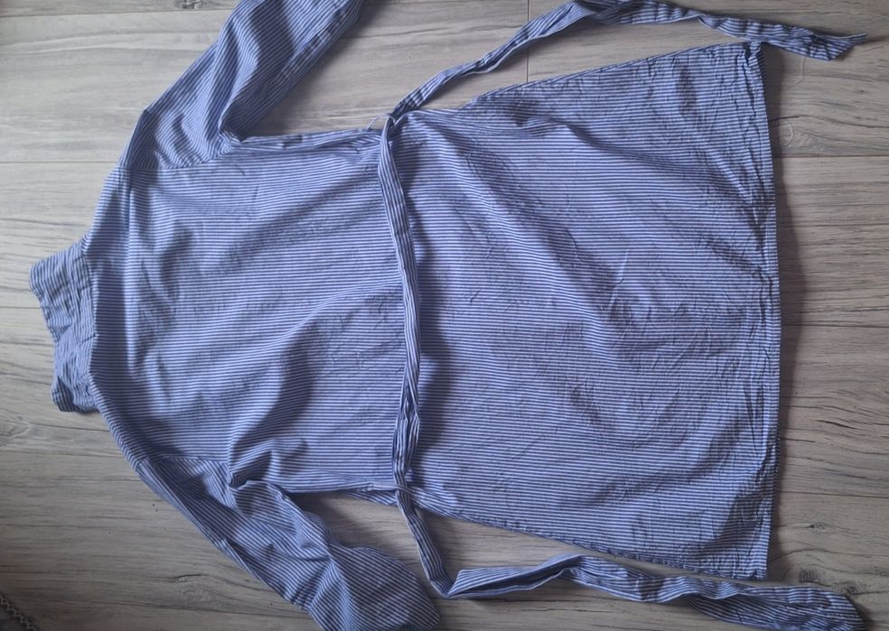 Sukienka bawełna niebieska lato rozm.38