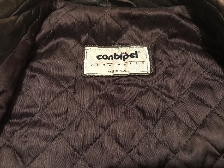 Куртка кожаная мужская Conbipel. Италия.