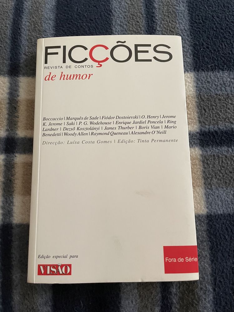 Livro “Ficções de Humor” - revista de contos