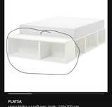 Szafka łóżka Ikea platsa 2 sztuki
