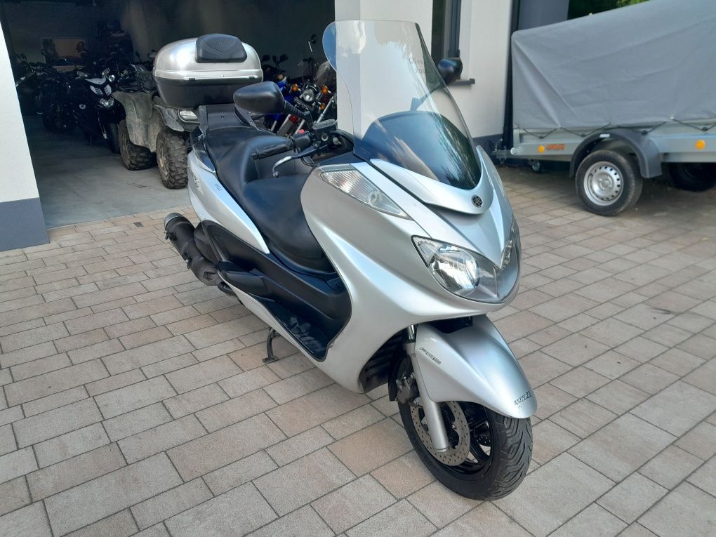 Yamaha Majesty 400, kufer, transport, fv,raty