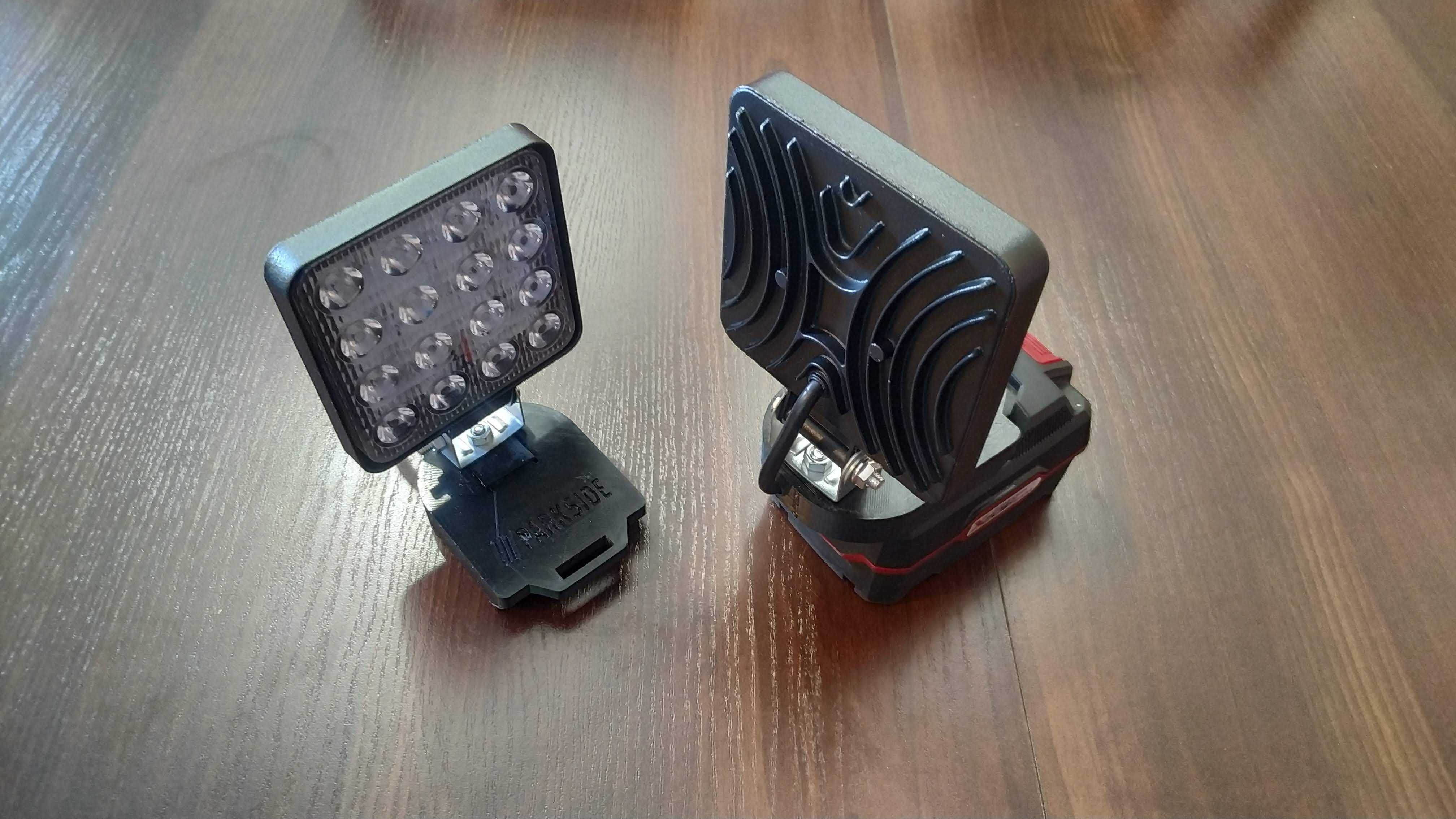 Lampa do akumulatora Parkside X20V, do bateri  ,baterii