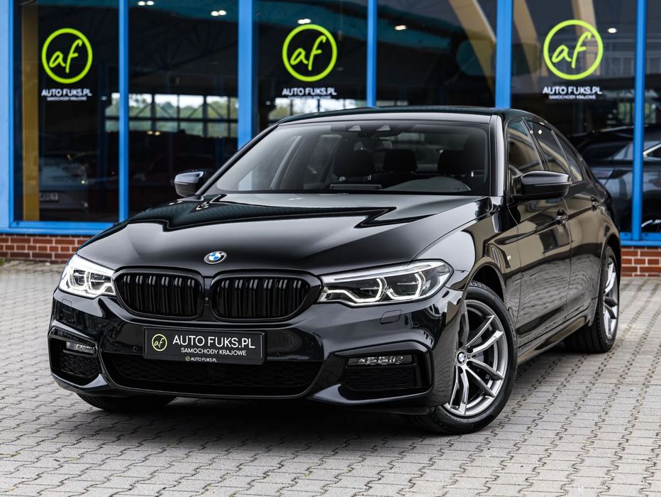 BMW Seria 5 * KRAJ * M-PAKIET * El. fotele i kierownica * KAMERY 360 * Martwe pola