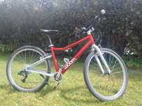 Rower Woom 6 Czerwony