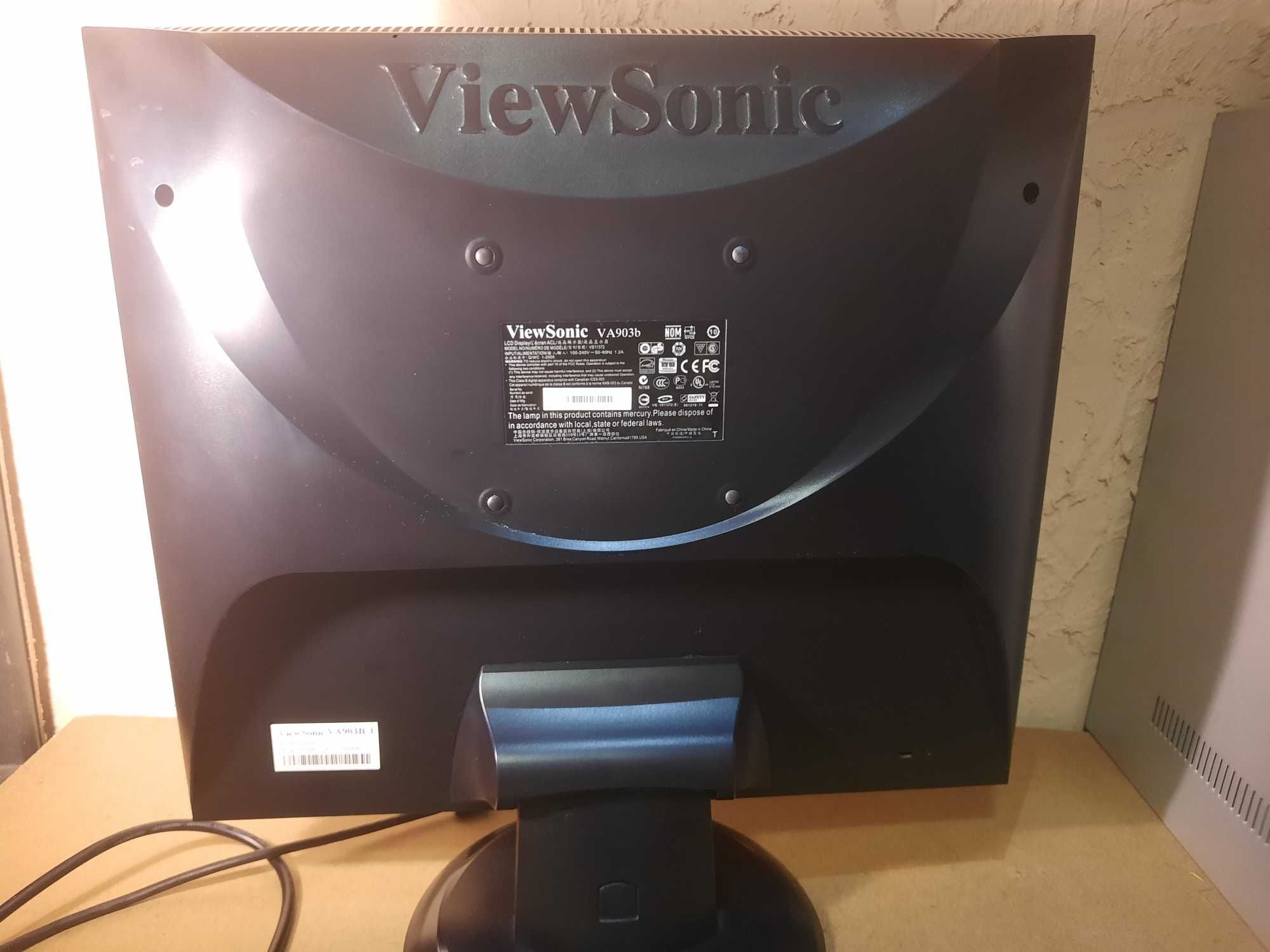 Мониторы ViewSonic VA903b, VA720, 2шт, можно по 1шт.