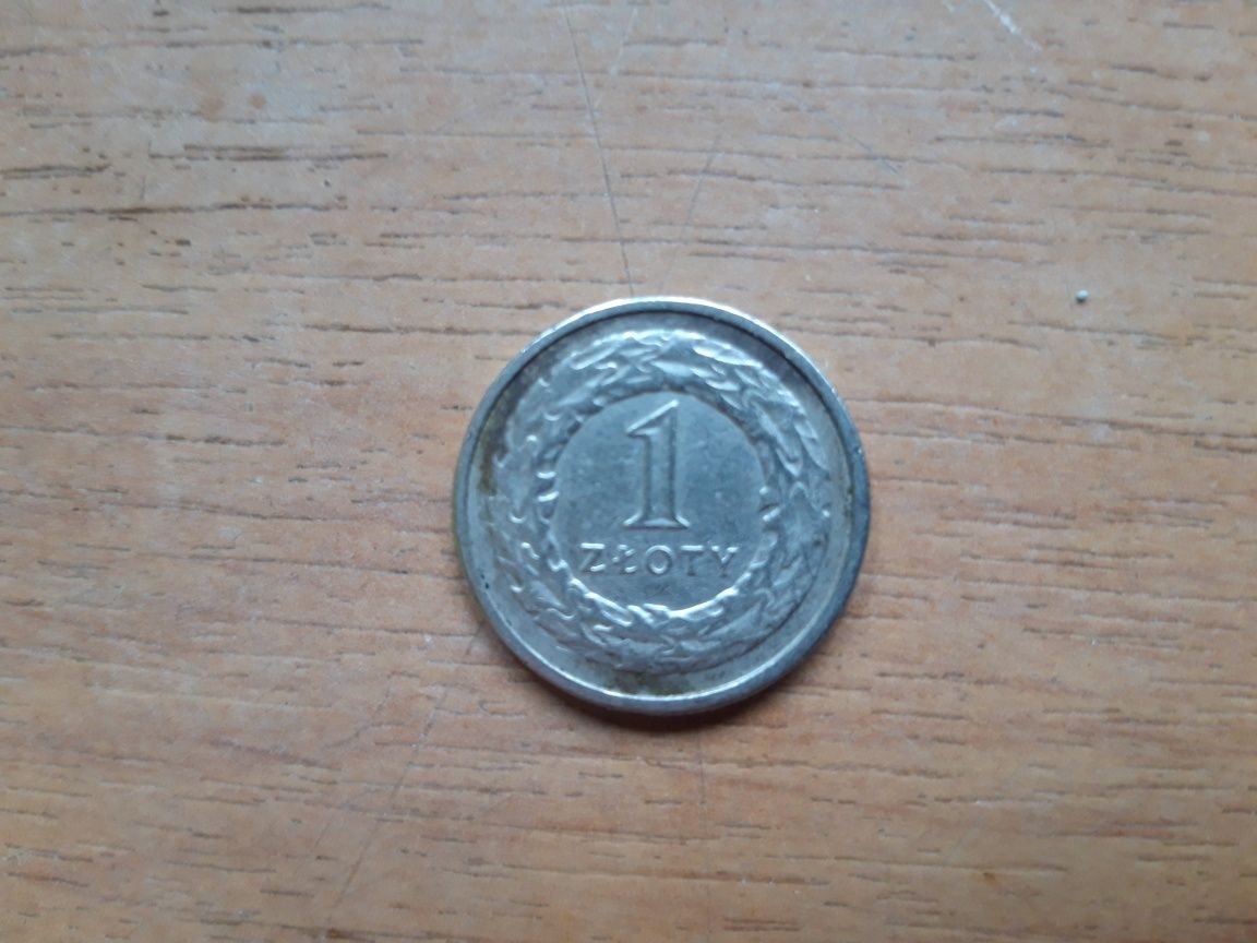 Moneta 1zł 1992 kolekcjonerska dobry stan