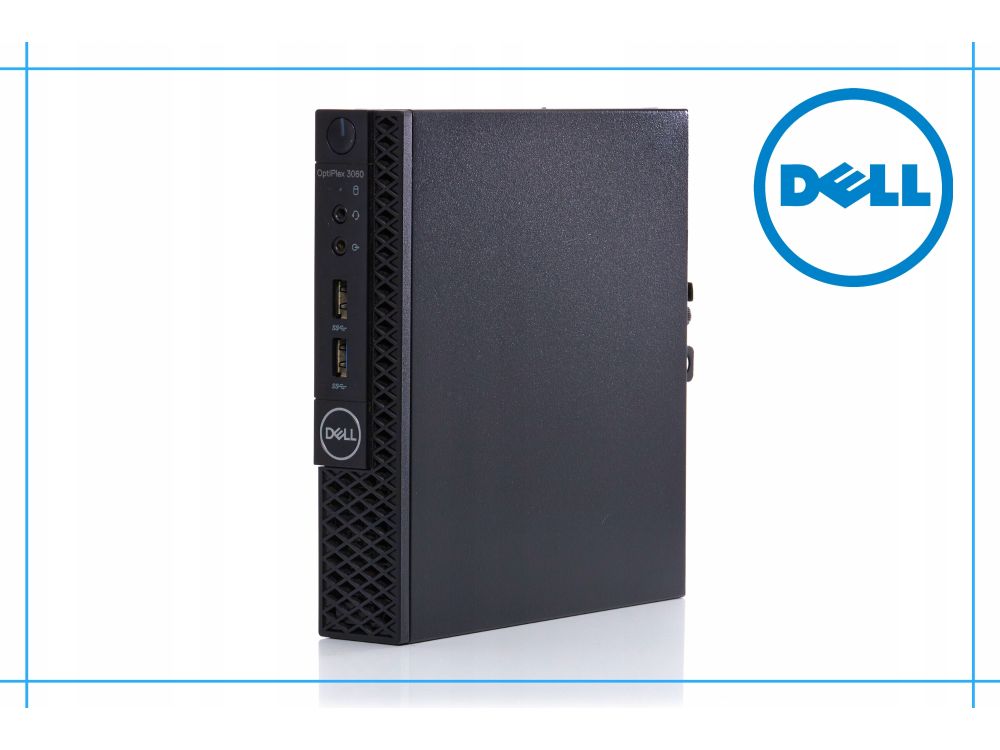 Dell Optiplex 3060 Tiny mini PC Intel Core i3 16GB 256SSD Win11 Pro