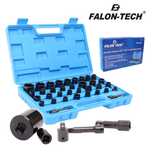 FALON-TECH Nasadki Udarowe Klucze Nasadowe 3/8 1/2 35el