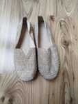 Espadryle beżowe nieużywane rozmiar 36