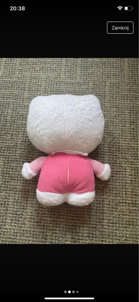 Pluszak maskotka Hello Kitty Sanrio duży plush plushie