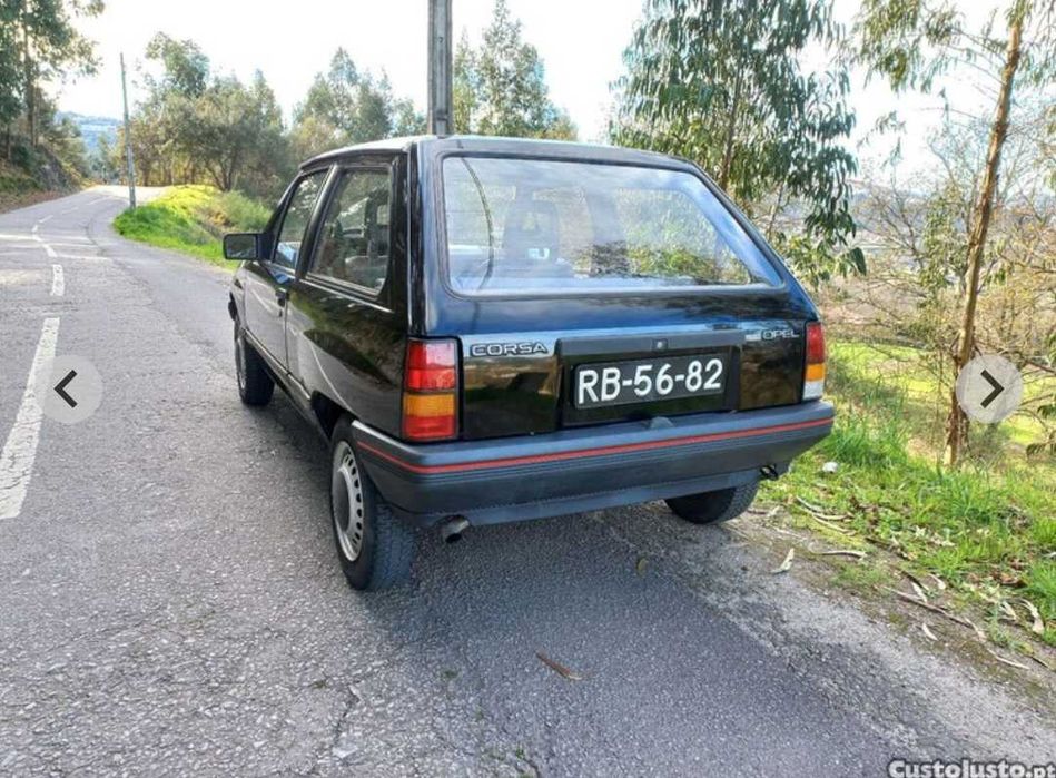 Opel corsa 1.0 S com certificado clássico