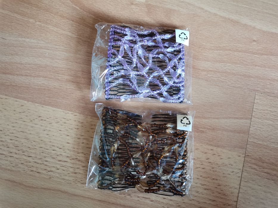 Spinki do włosów grzebyki 2 sztuki