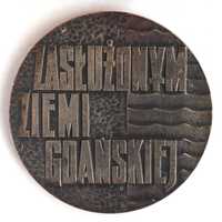 Zasłużonym Ziemi gdańskiej medal/odznaka/pamiątka