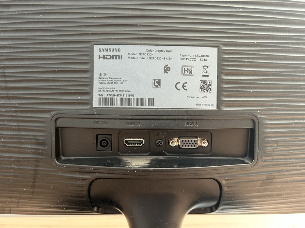Monitor samsung/acer