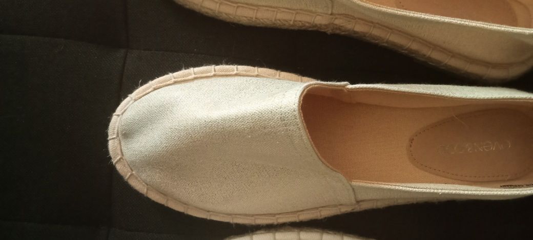 Espadryle even&odd 2 pary w cenie 1,nowe rozmiar 36-37