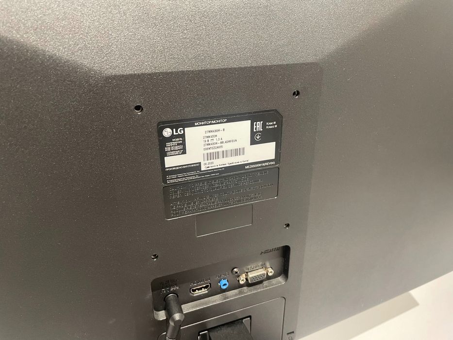 Продається IPS монітор 27" LG 27MK430H-B у відмінному стані