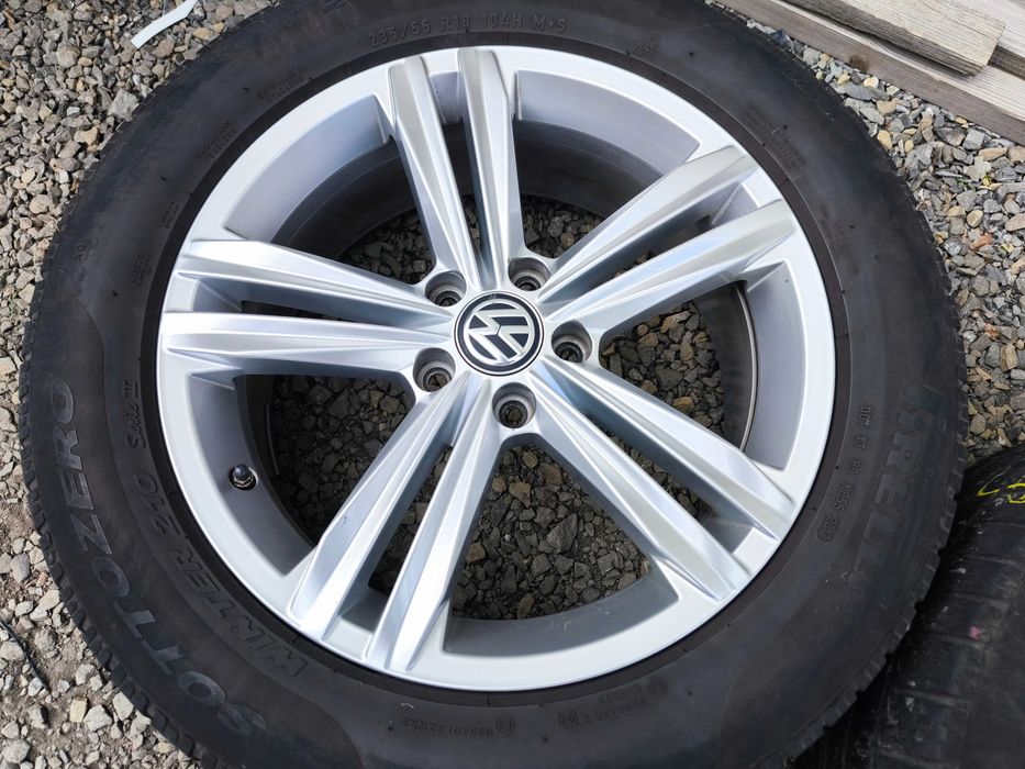 Koła VW Tiguan T -ROC T -CROSS Touran 18 cali 5x112 ET43 Opony 235/55
