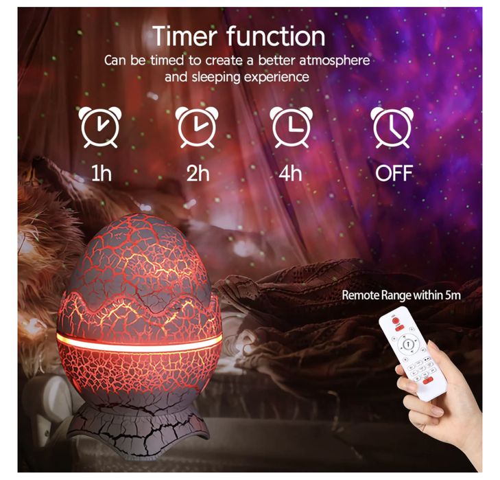 Projektor Jajko Dinozaura