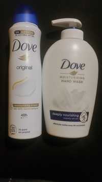 Dove moisturising cream dezodorant antyperspirant i mydło w płynie