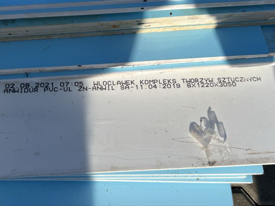 Płyty pleksi plexa pleksa anwidur tworzywo sztuczne