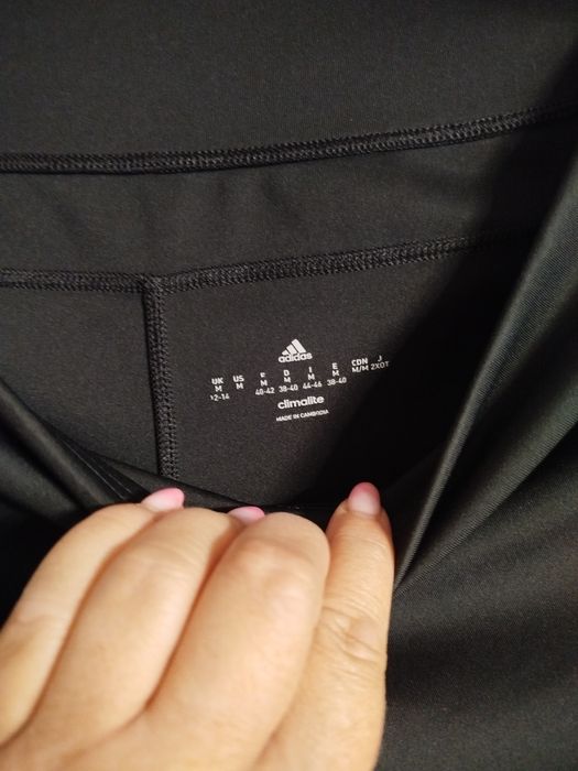 Spodenki damskie rybaczki Adidas rozmiar M stan idealny