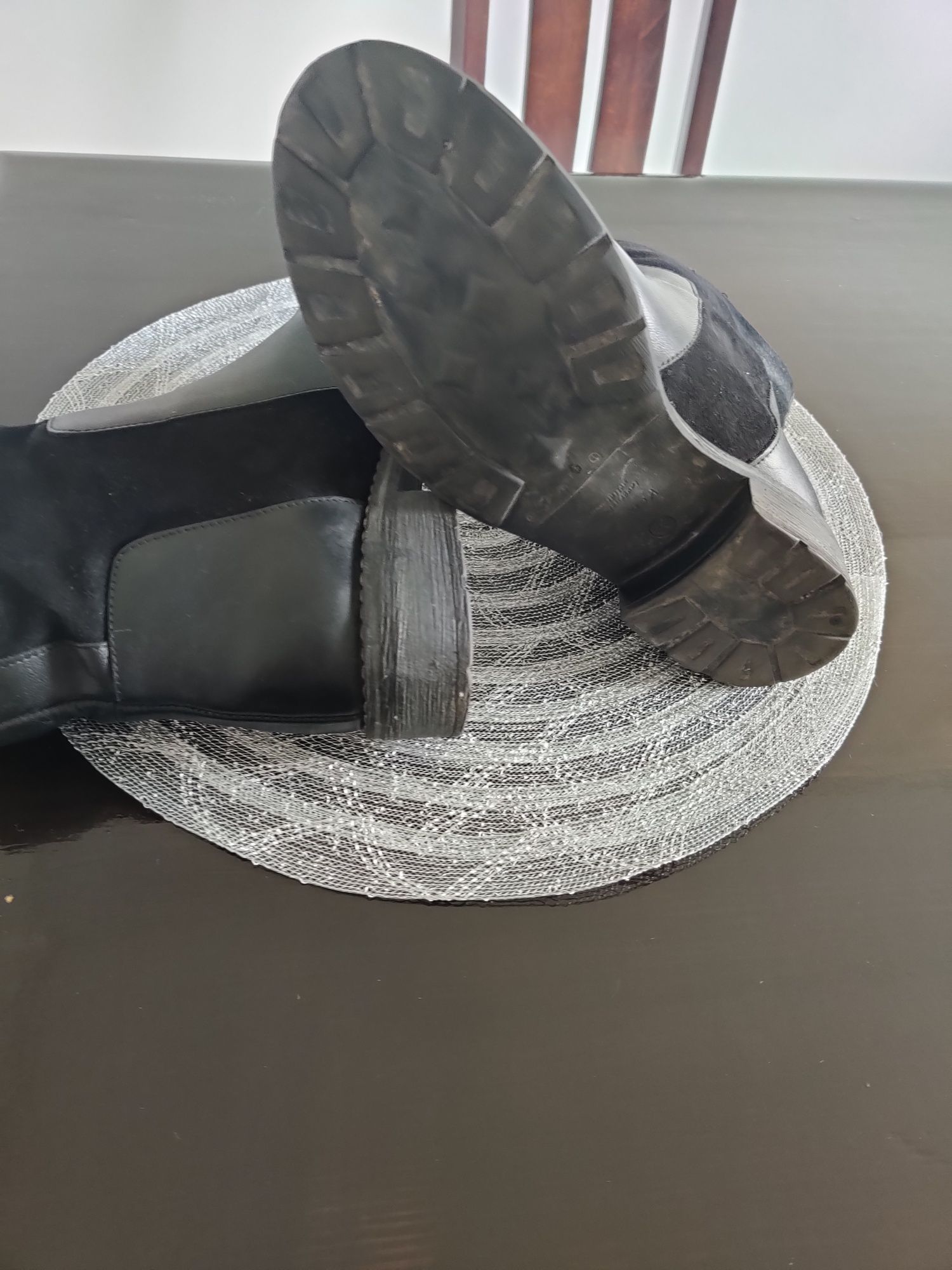 Botki skórzane KAZAR