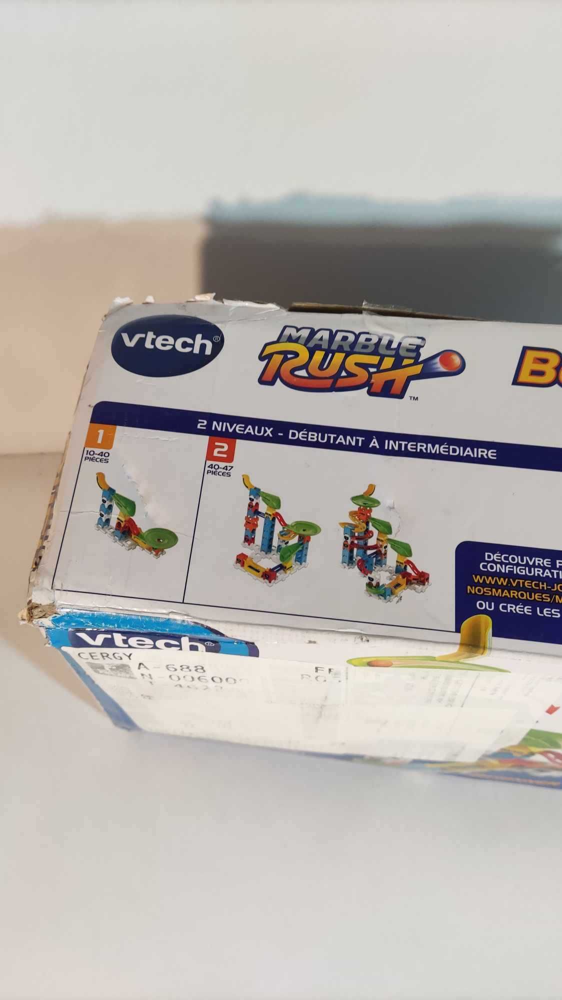 Tor  kulkowy  starter VTECH MARBLE RUSH 67 elementów rakieta  KULODROM