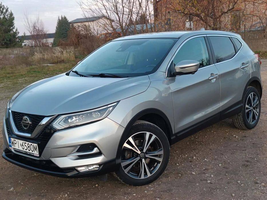 Nissan Qashqai FULL LED 100% Bezwypadkowy 100% Oryginalny przebieg 69tys.km