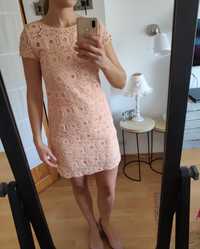 Sukienka koronkowa Sisley M38