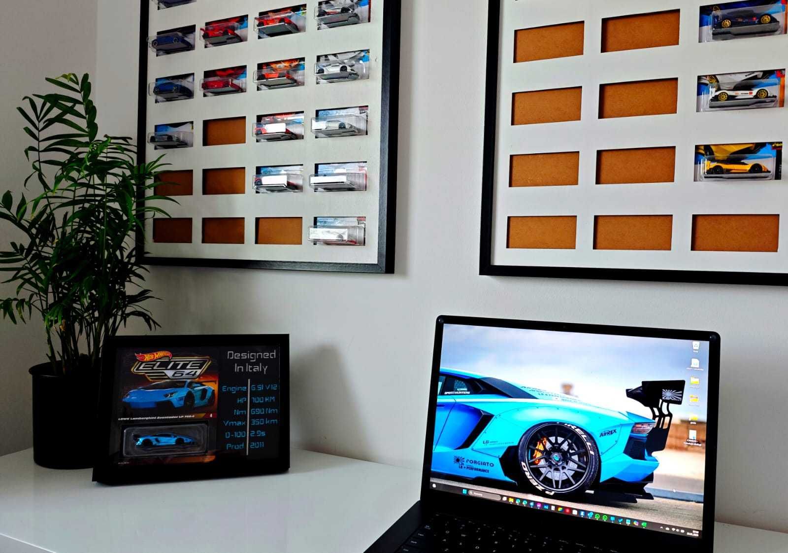 Ramka półka do modeli Hot Wheels ELITE64 dedykacja prezent życzenia