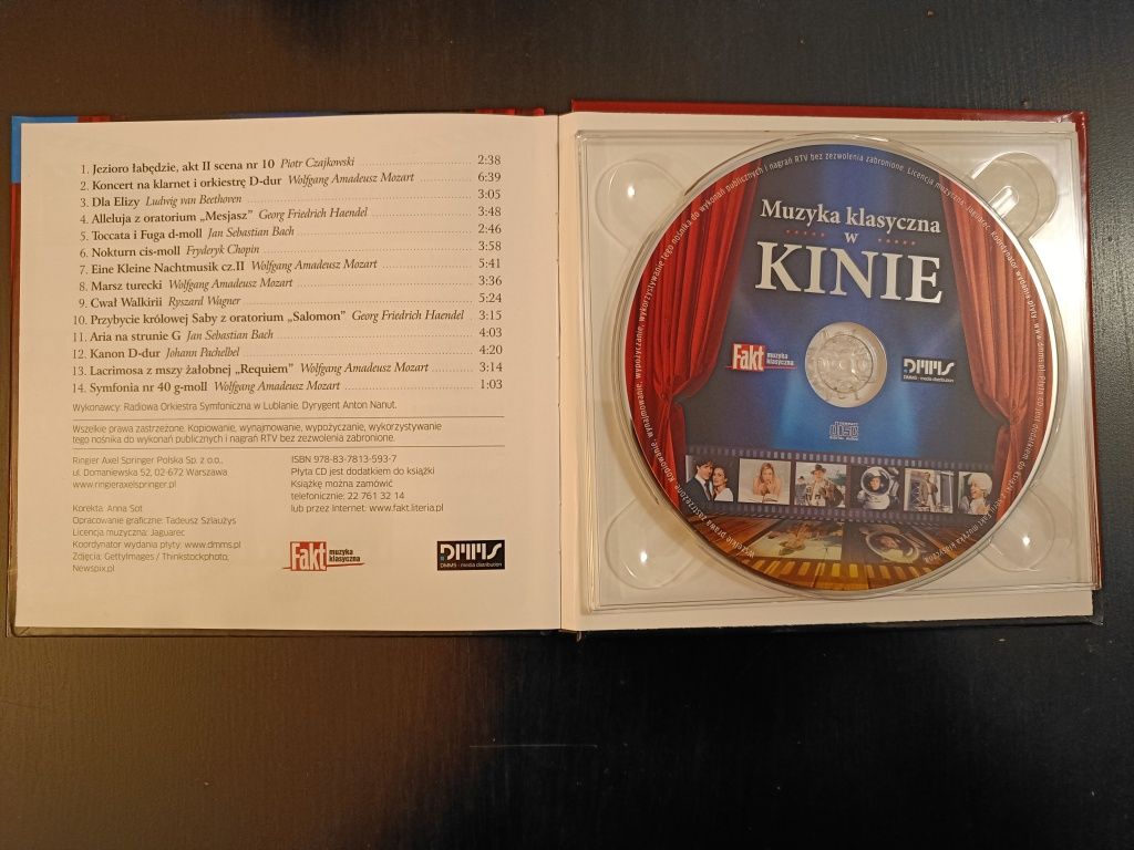 Płyta CD Muzyka klasyczna w kinie/ Muzyka filmowa