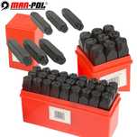 MAR-POL Znaczniki Numeratory 36 Numerator Litery Cyfry 10mm M57488