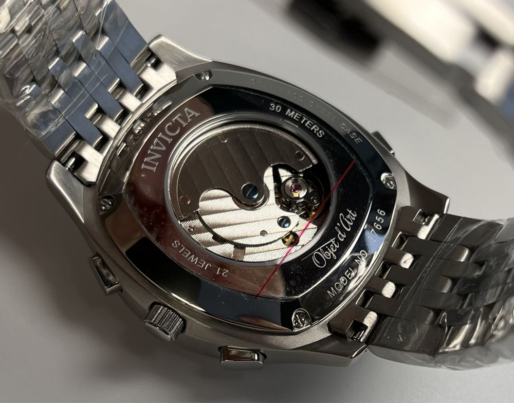 Invicta 37656, invicta objet, класичний годинник інвікта, инвикта