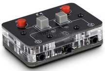 Mini 2-Way mikrofon zestaw słuchawkowy/głośnik Audio Switcher 3,5 mm