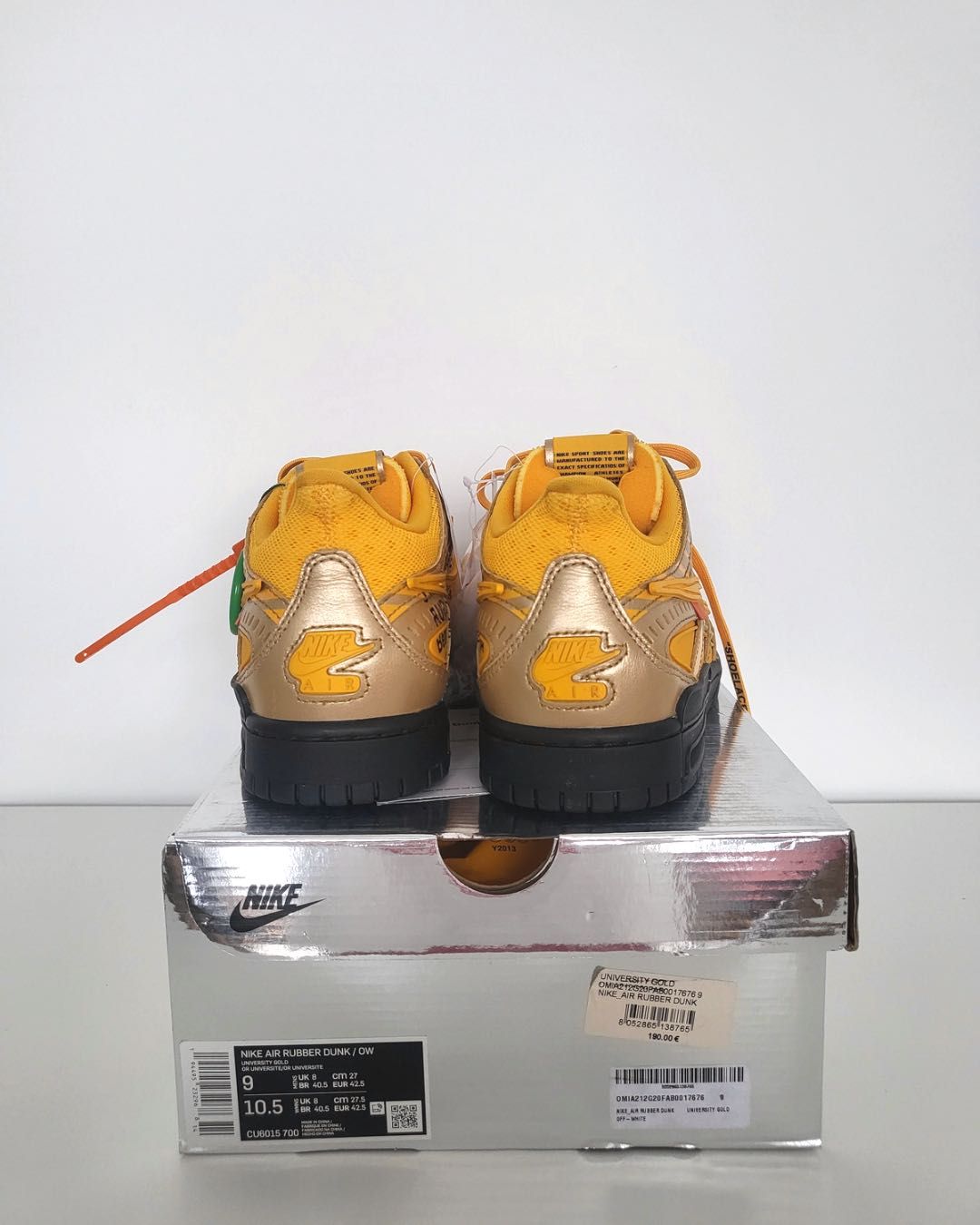 2020 Nike x Off-White Rubberdunk Dunk by Virgil Abloh kicks buty 9US