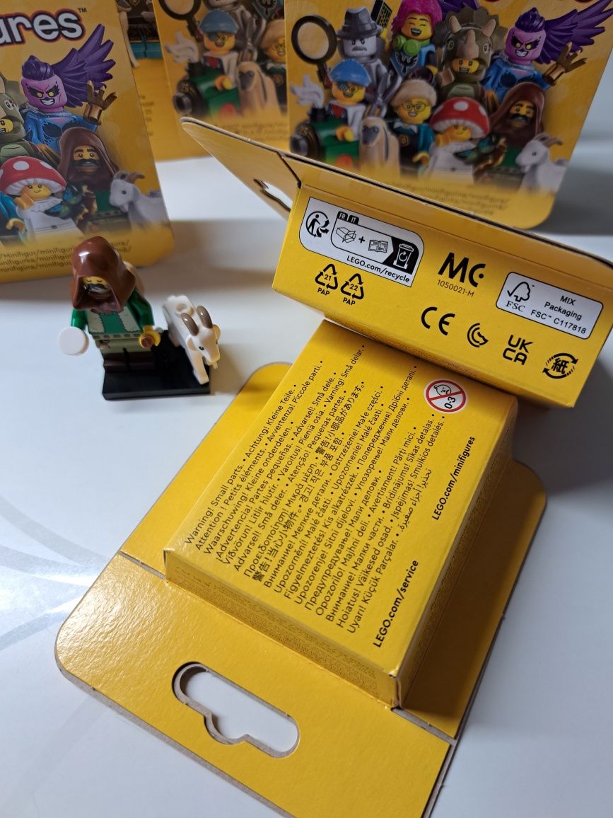 Pasterz z kozą Minifigurka Lego Seria 25 ORYGINALNIE ZAMKNIĘTA