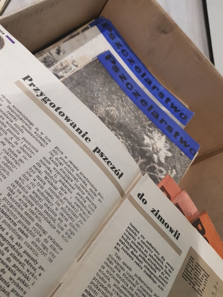 Czasopismo pszczelarskie magazyn'OrganPolskiegoZwiązku pszczelarkiego