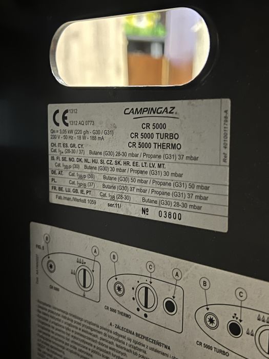 Piecyk gazowy, kuchena katalityczna Campingaz CR5000