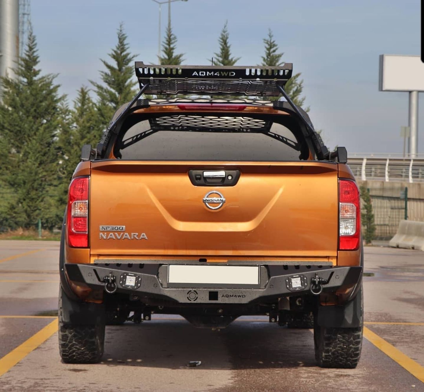 Zderzak tylny Combat tył Isuzu D-Max 4x4 Offroad