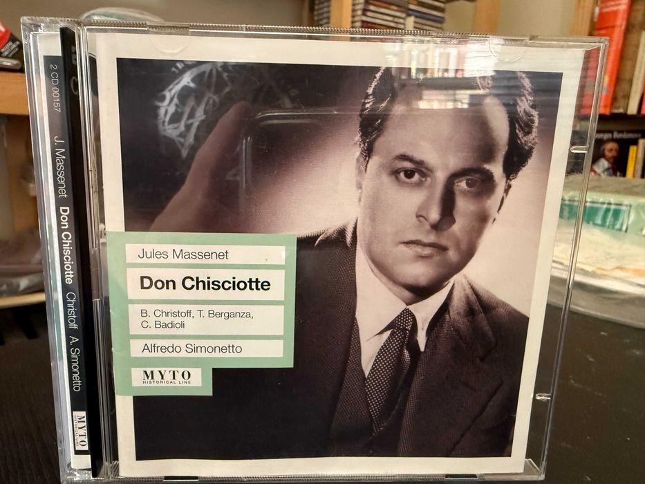 Massenet – Don Chisciotte – Teresa Berganza, B. Christoff – Simonetto