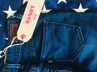 Levis синий (USA) Slim р.S