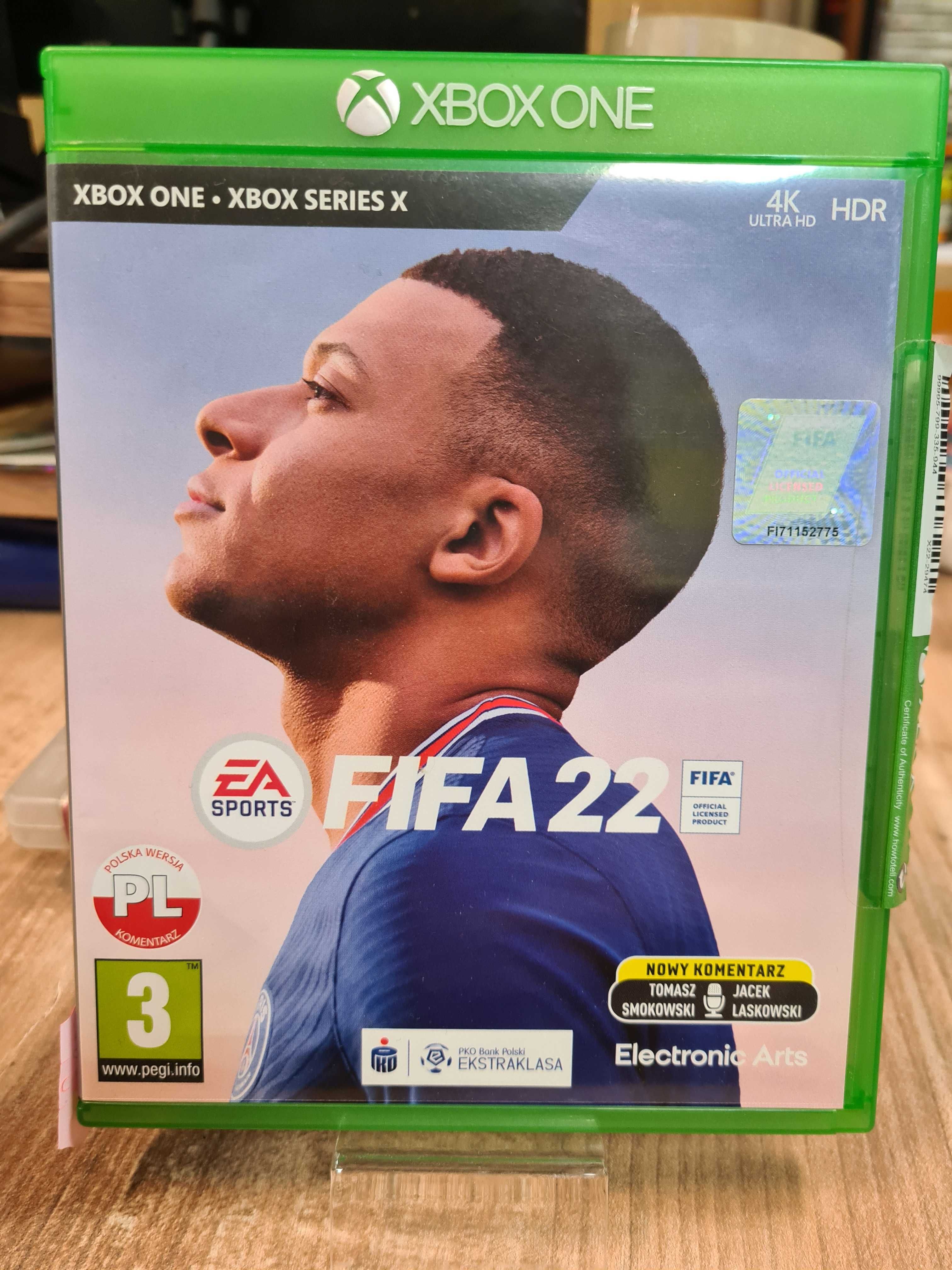 FIFA 22 XBOX ONE, Sklep Wysyłka Wymiana