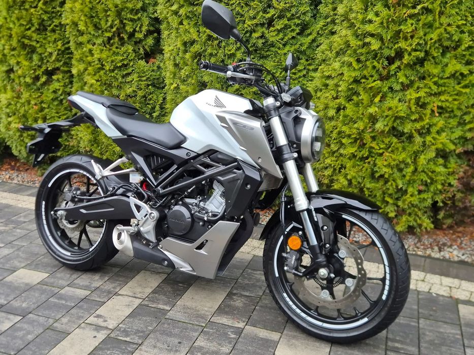 Honda CB 125 r ABS 2019 Biała Perła cb # Transport#  Kat B a1