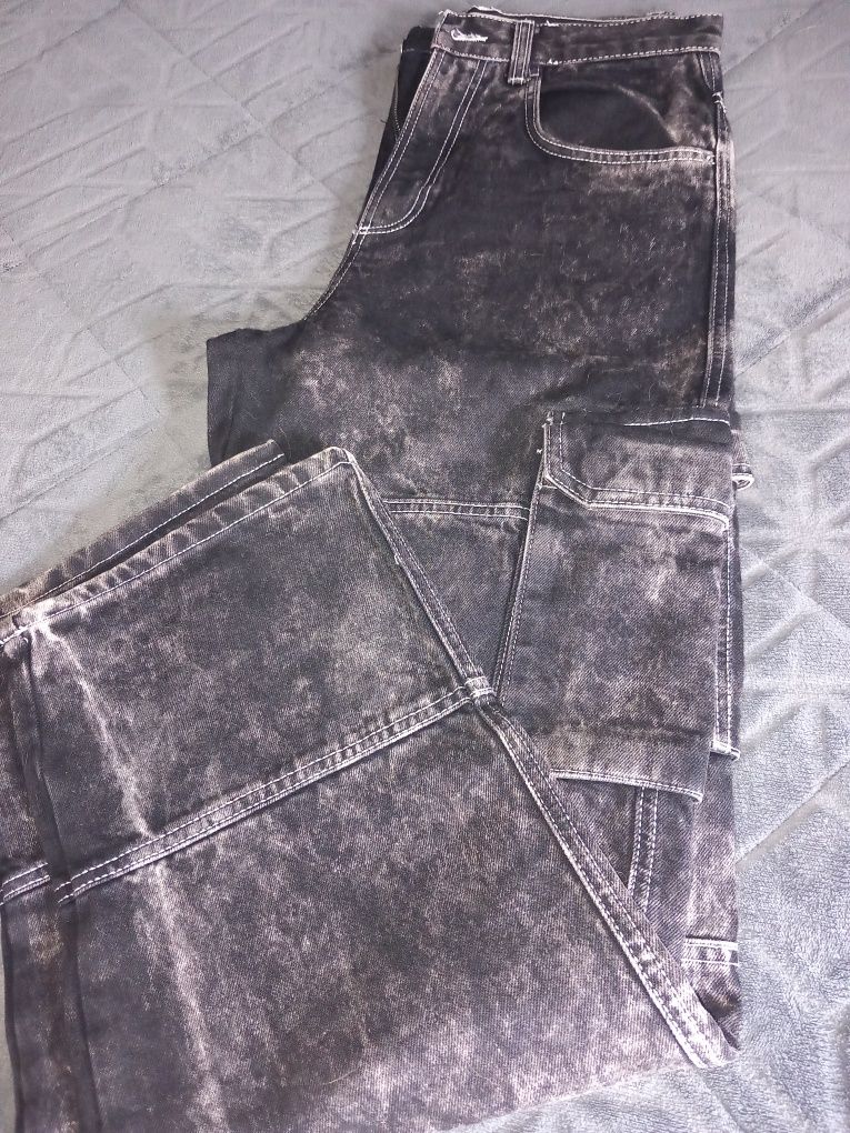 Calça  preta ganga zara