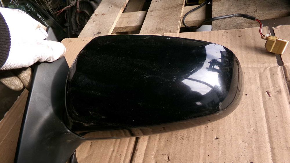 Sie55 Lusterko lewe kierowcy audi a6 c6 LY9B czarne 7pin wysyłka