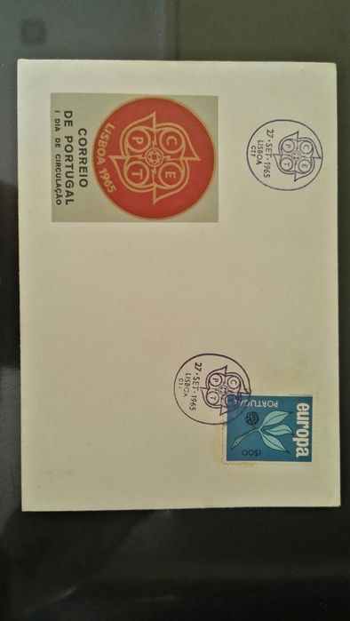 Envelopes de colecção — 1° Dia de Circulação do Correio de Portugal