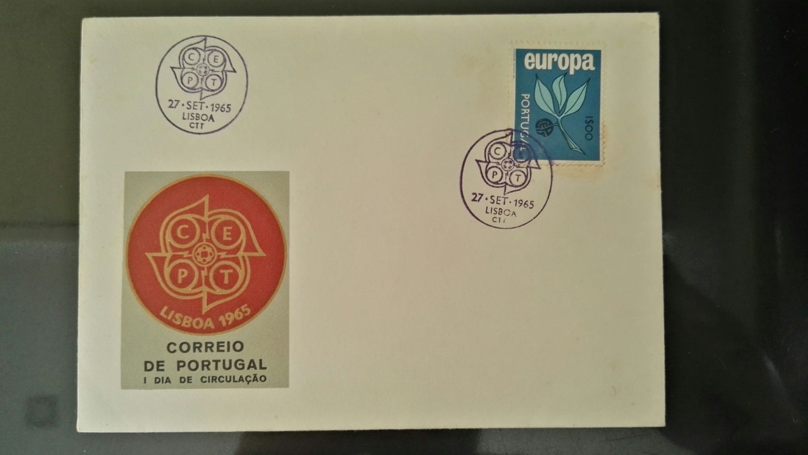 Envelopes de colecção — 1° Dia de Circulação do Correio de Portugal