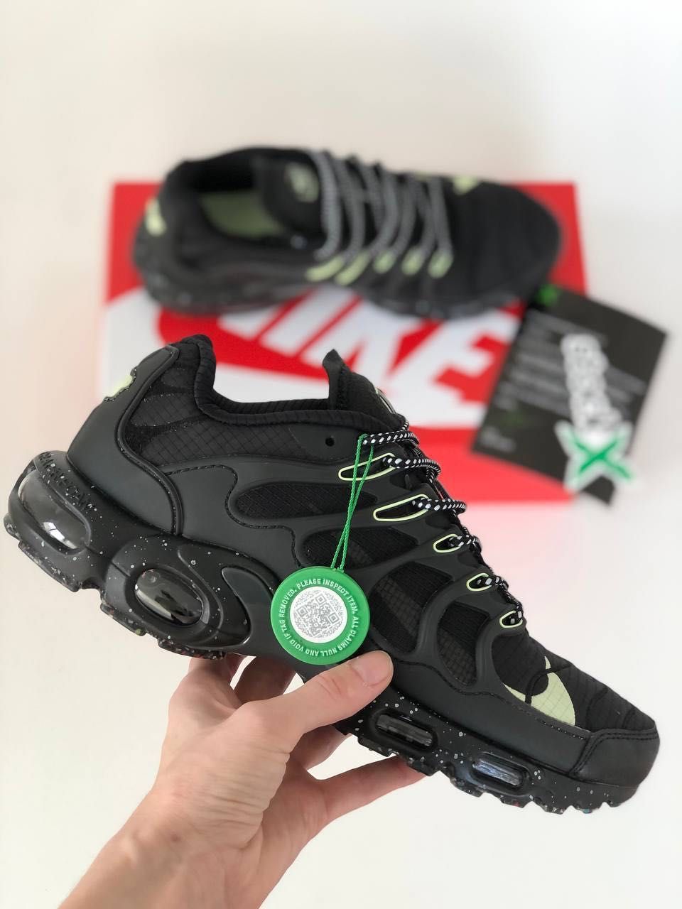 Мужские кроссовки Nike Air Max Tn Terrascape Black Green. 40-45